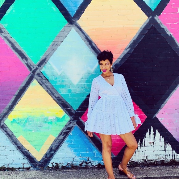 ASOS Design tired wrap mini dress - Picture 3 of 4